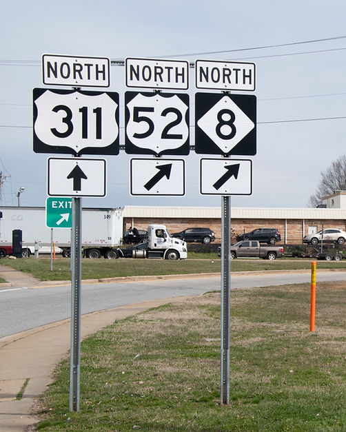 hwy 52 sign