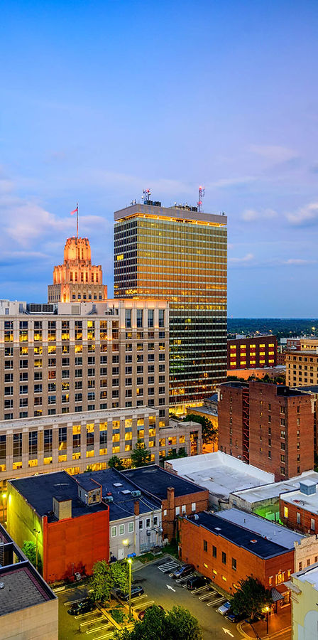 city of winston salem skyline